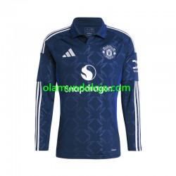 Camisola Manchester United Homem Equipamento Segundo 2024-2025 Manga Comprida